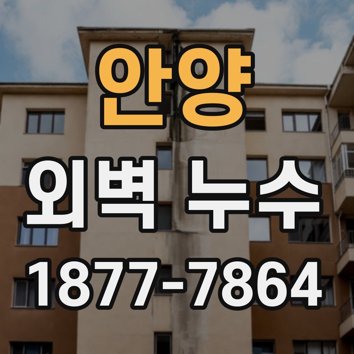안양 외벽 누수