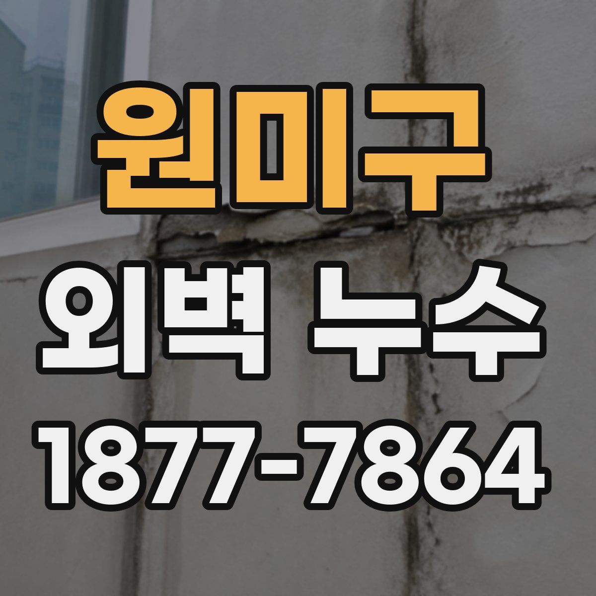 원미구 외벽 누수