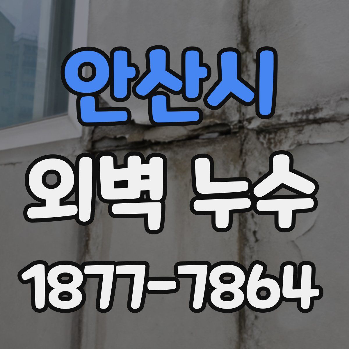 안산시 외벽 누수