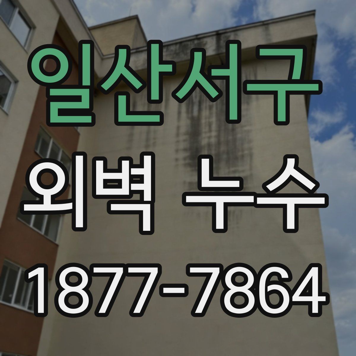 일산서구 외벽 누수 진단에서 사용하는 주요 확인법