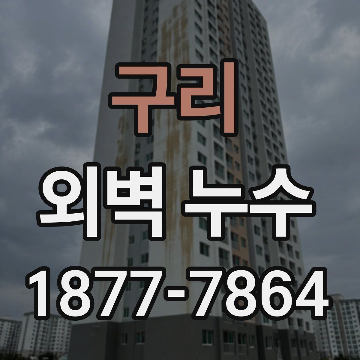 구리 외벽 누수