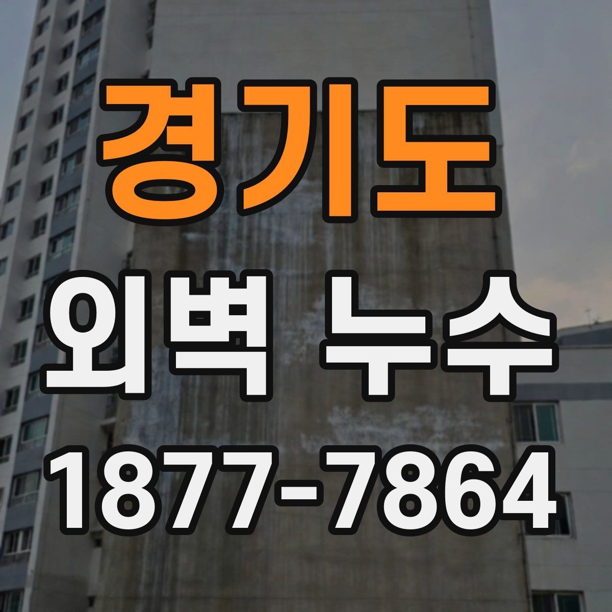 경기도 외벽 누수 증상 발생 위치에 따른 점검 요령
