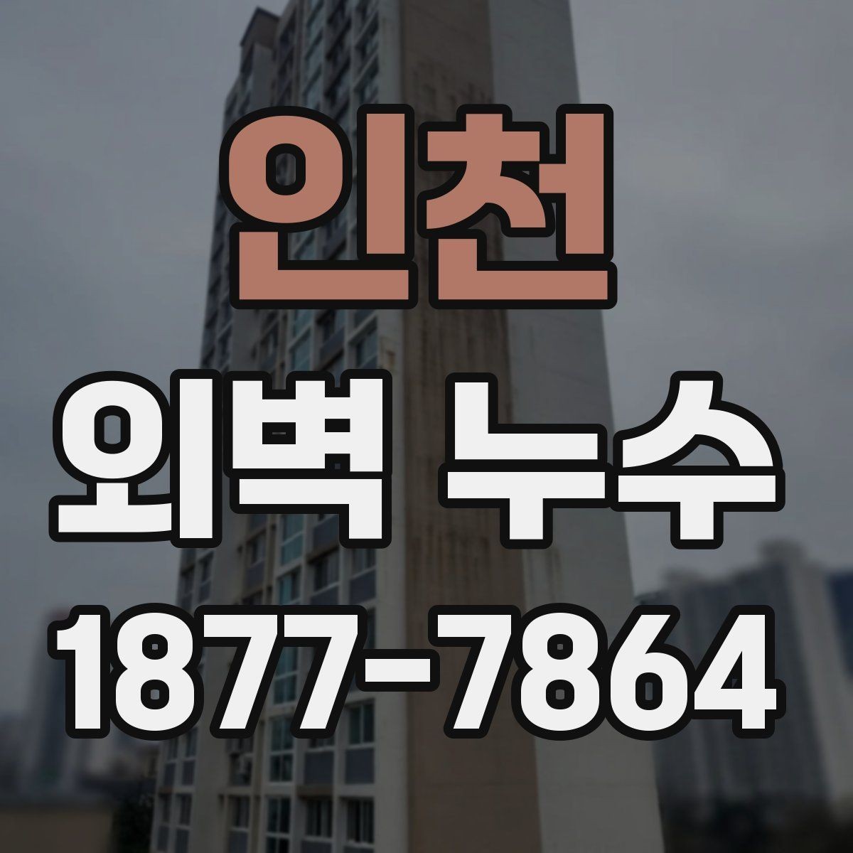 인천 외벽 누수 보수 전 확인하는 하자 흔적