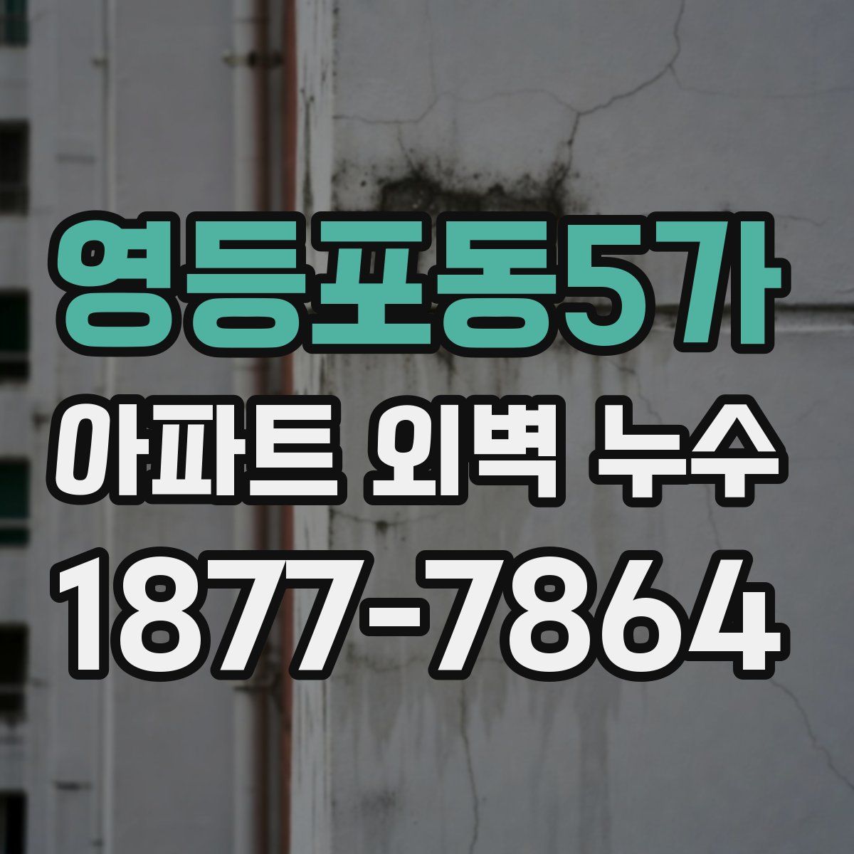 영등포동5가 아파트 외벽 누수