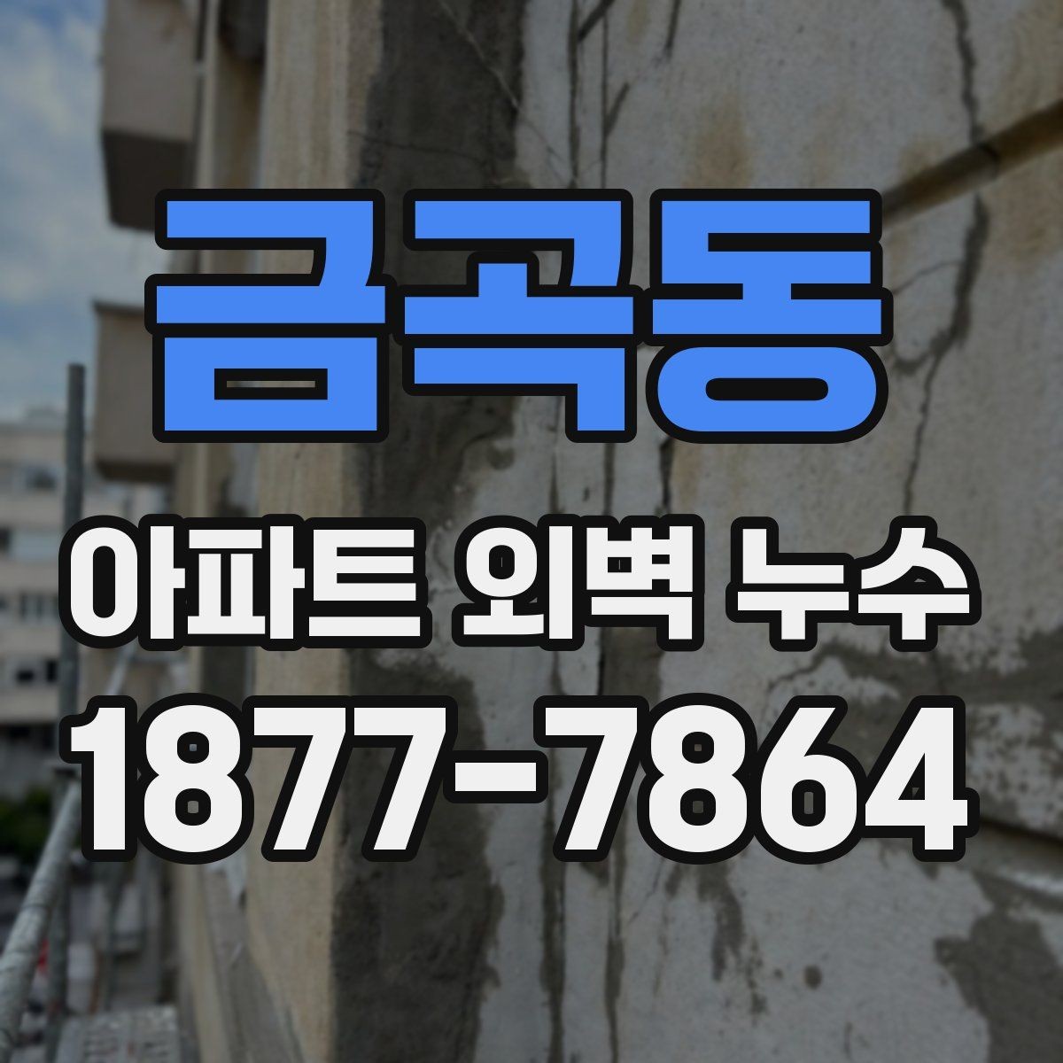 금곡동 아파트 외벽 누수 의심 시 세대 내 확인 방법