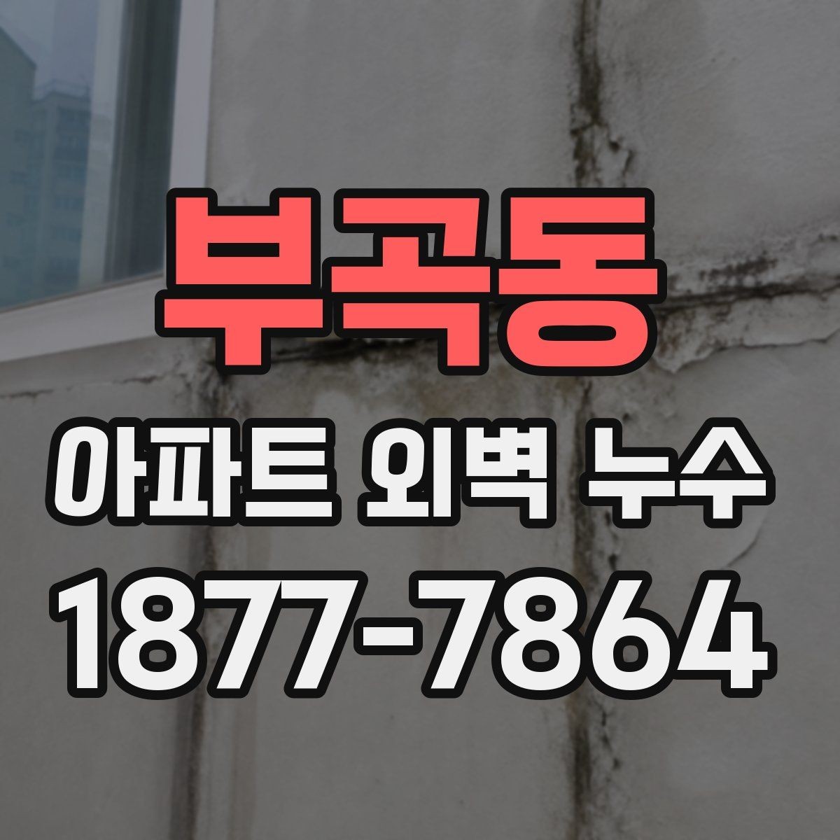 부곡동 아파트 외벽 누수 보수 방식별 장단점 살펴보기