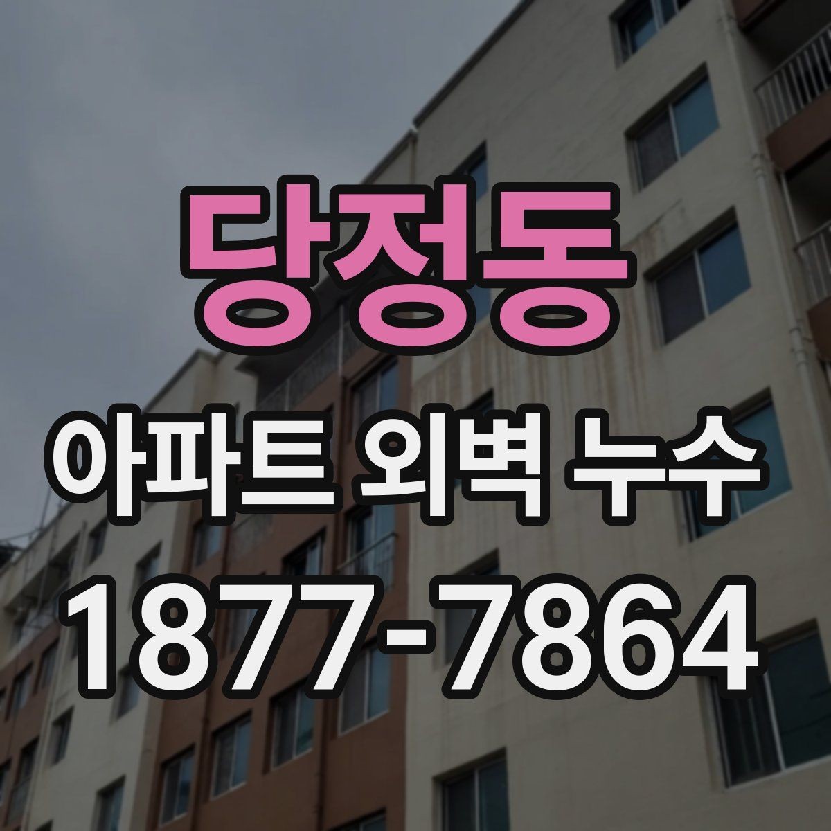 당정동 아파트 외벽 누수 발생 후 사진 기록을 남기는 법