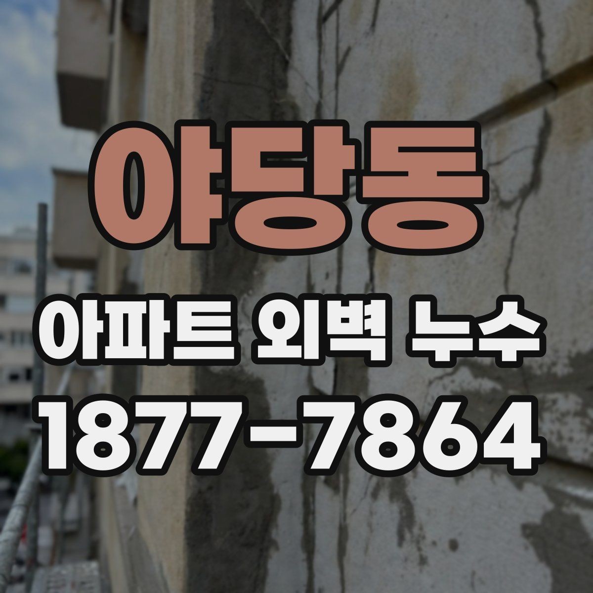 야당동 아파트 외벽 누수 보수 방식별 장단점 살펴보기