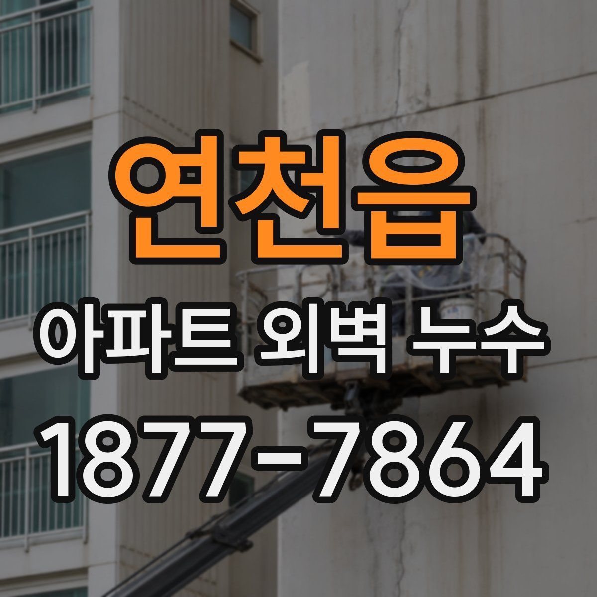 연천읍 아파트 외벽 누수