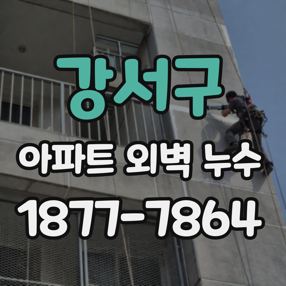 강서구 아파트 외벽 누수
