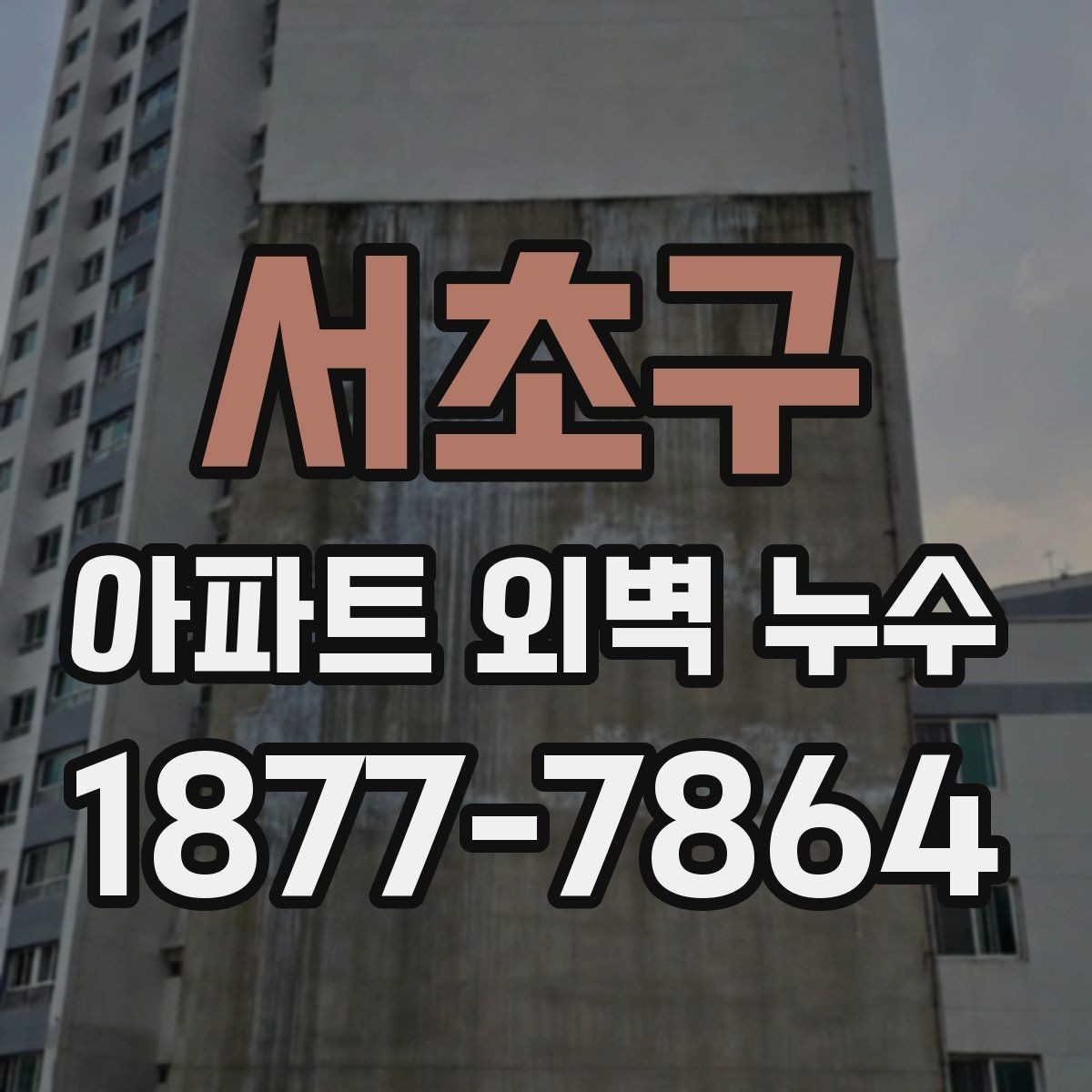 서초구 아파트 외벽 누수 예방부터 보수까지 실무 정리