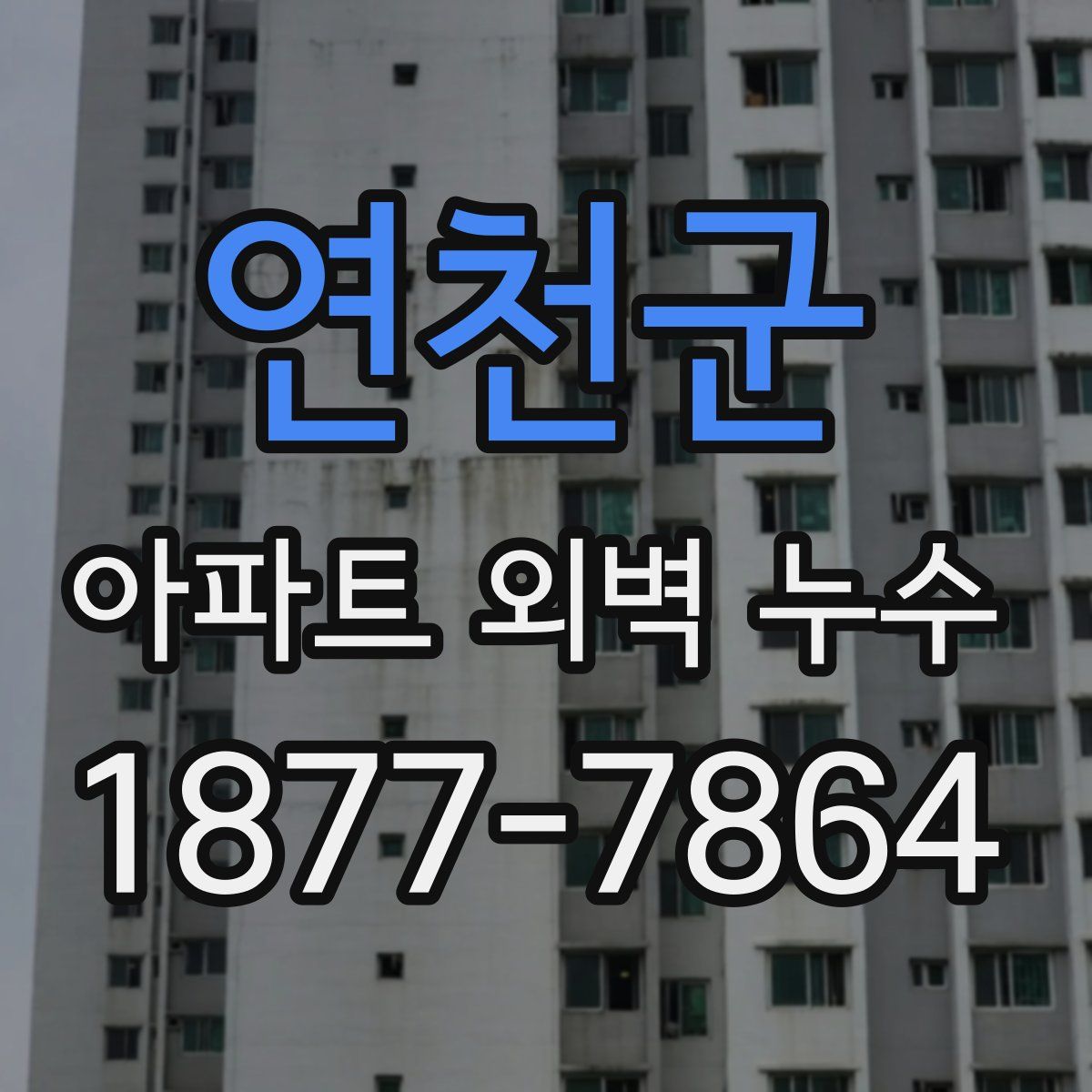 연천군 아파트 외벽 누수