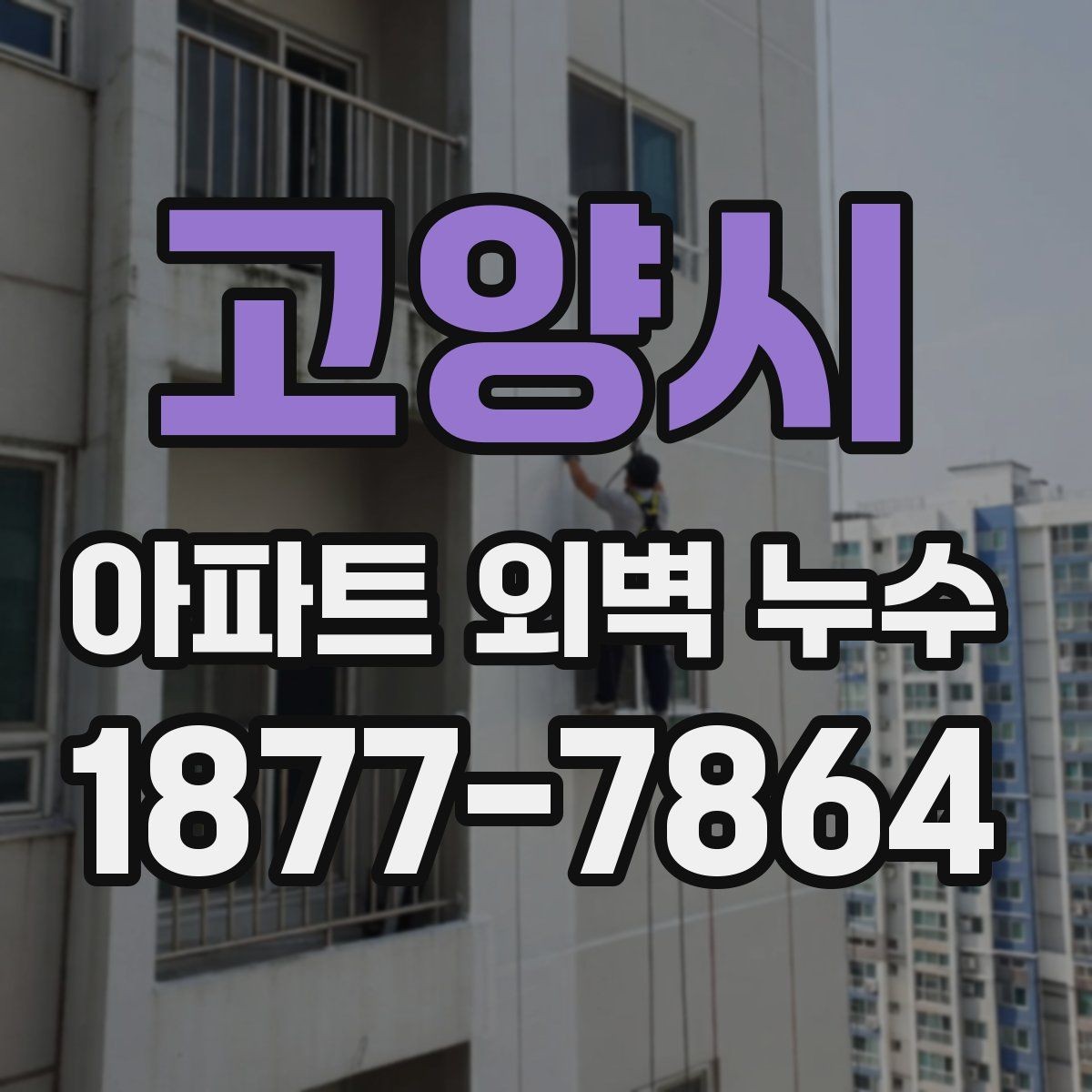 고양시 아파트 외벽 누수 점검에서 놓치기 쉬운 부분