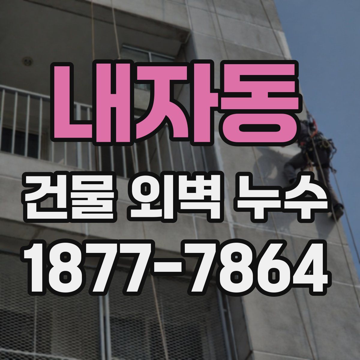 내자동 건물 외벽 누수