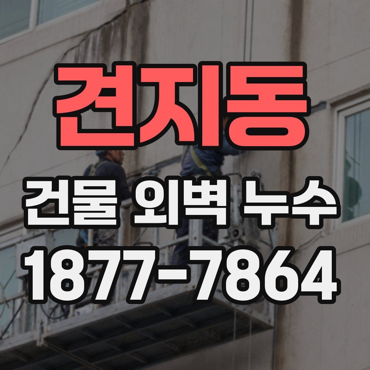 견지동 건물 외벽 누수 점검 결과를 바탕으로 한 대응
