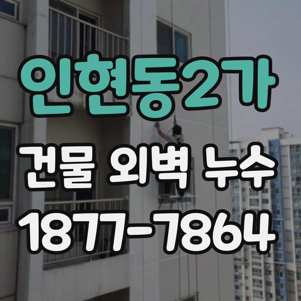 인현동2가 건물 외벽 누수 원인 찾는 현장 점검 팁