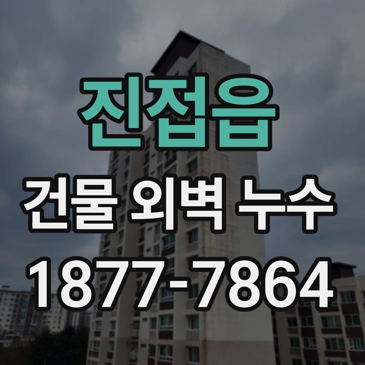 진접읍 건물 외벽 누수