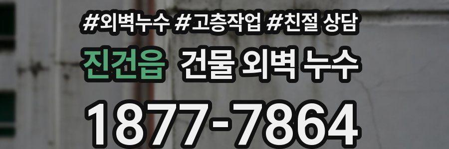 진건읍 건물 외벽 누수