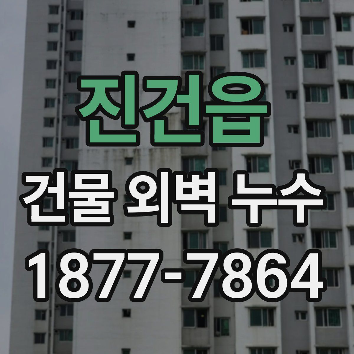 진건읍 건물 외벽 누수