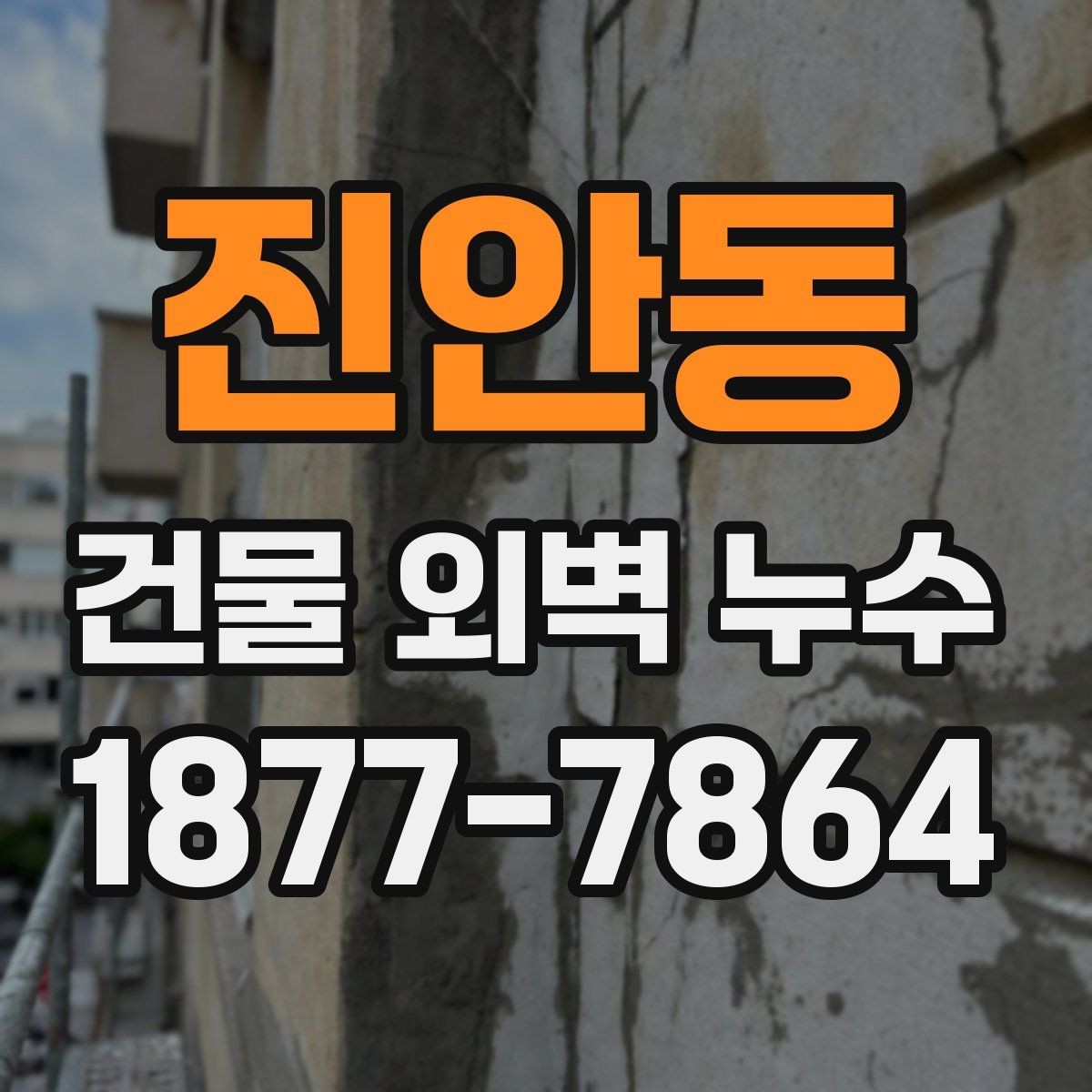 진안동 건물 외벽 누수 원인별 보수 방법 살펴보기