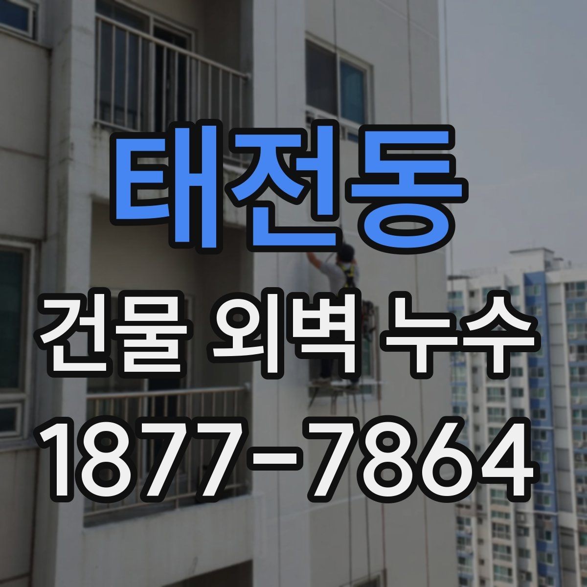 태전동 건물 외벽 누수 예방을 위한 외벽 관리 포인트