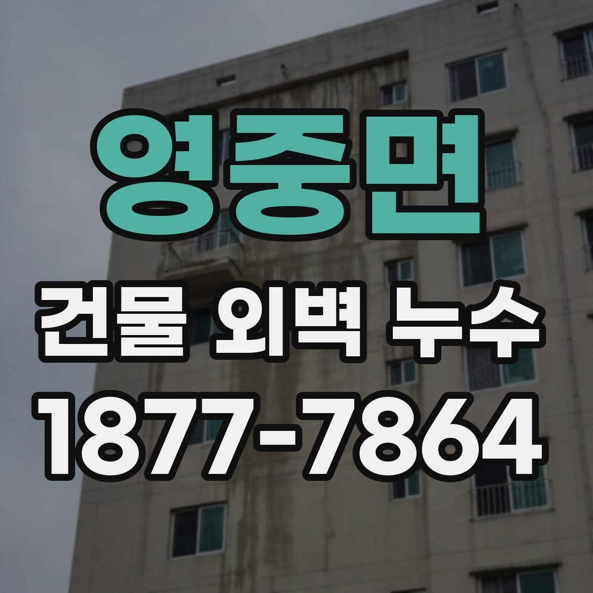 영중면 건물 외벽 누수 재발을 줄이는 관리법