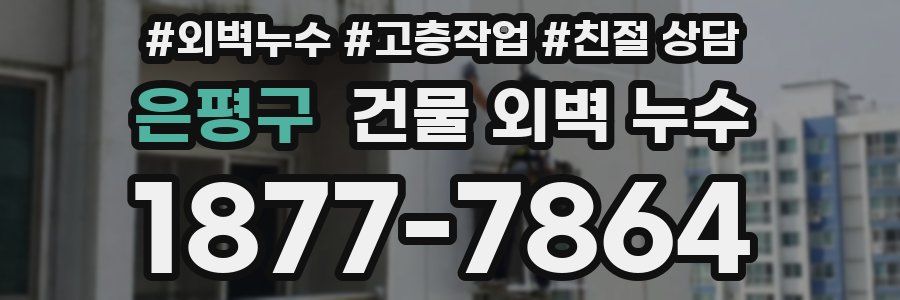 은평구 건물 외벽 누수