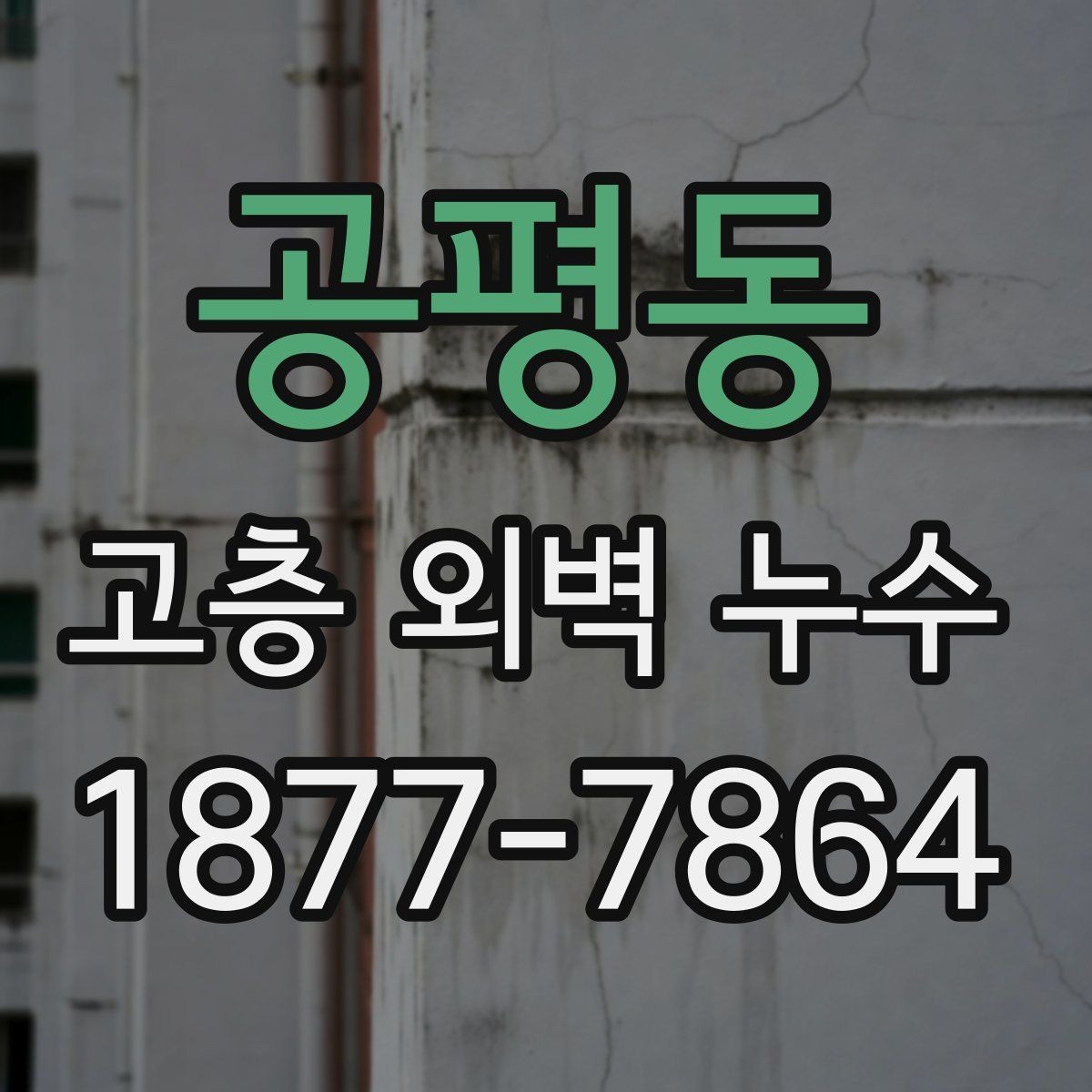 공평동 고층 외벽 누수 원인에 따라 달라지는 수리 방향