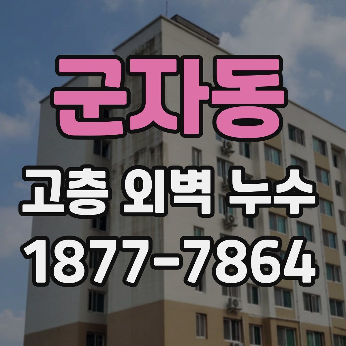 군자동 고층 외벽 누수 장기 보수 계획을 세우는 법