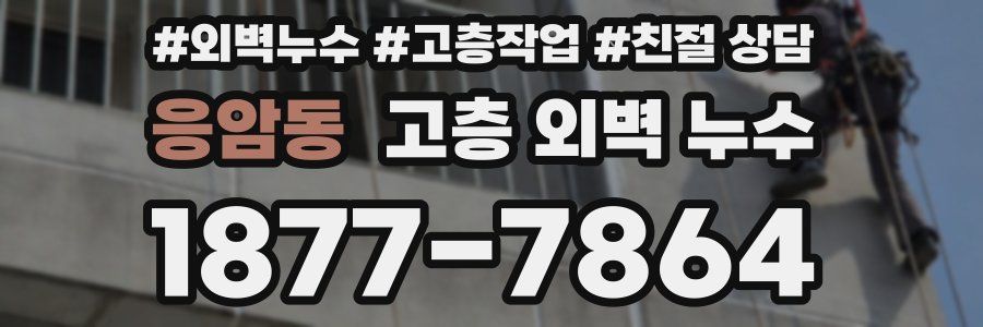 응암동 고층 외벽 누수