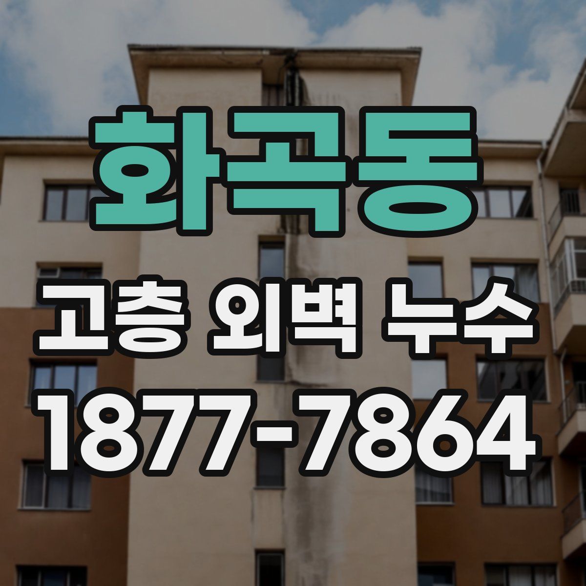 화곡동 고층 외벽 누수