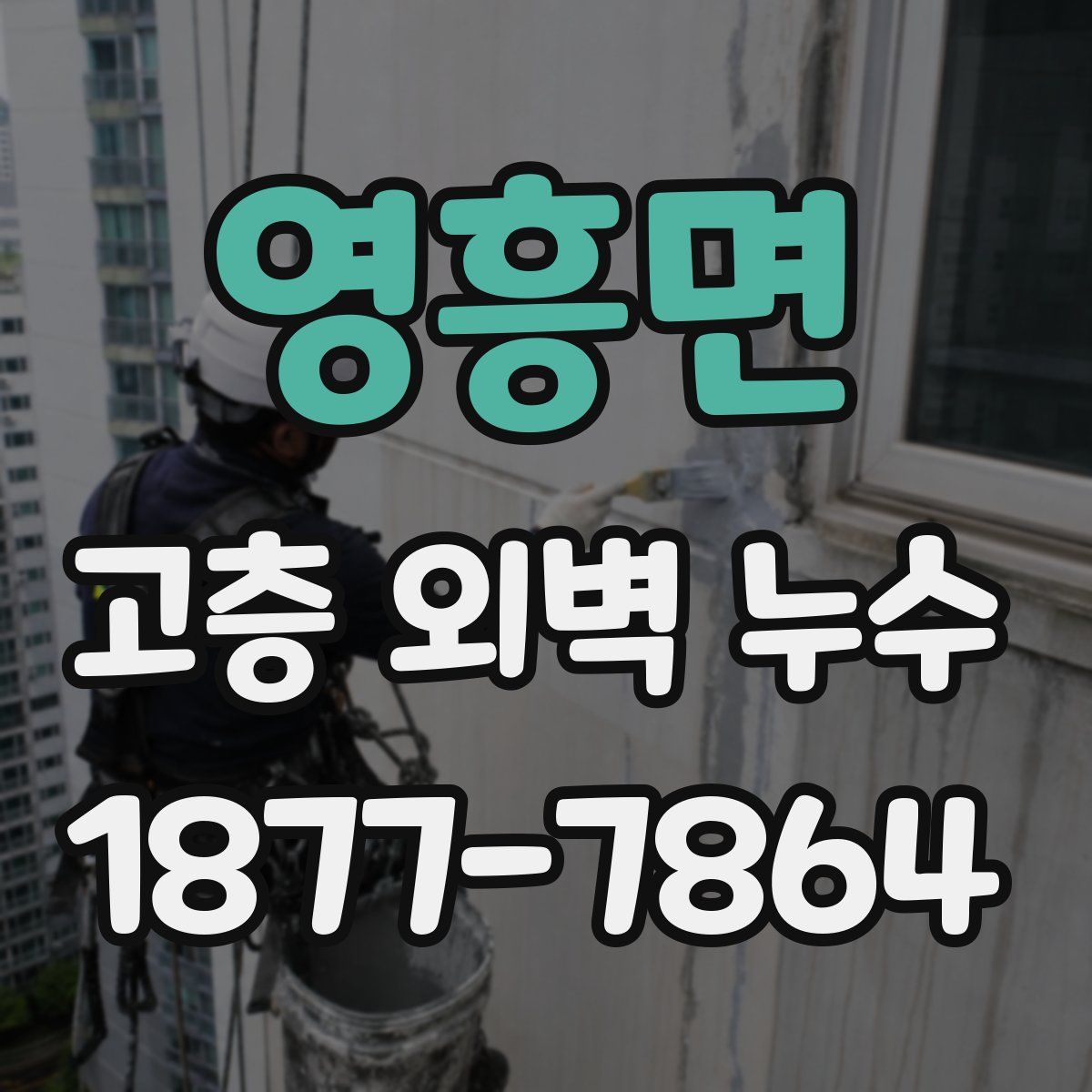 영흥면 고층 외벽 누수