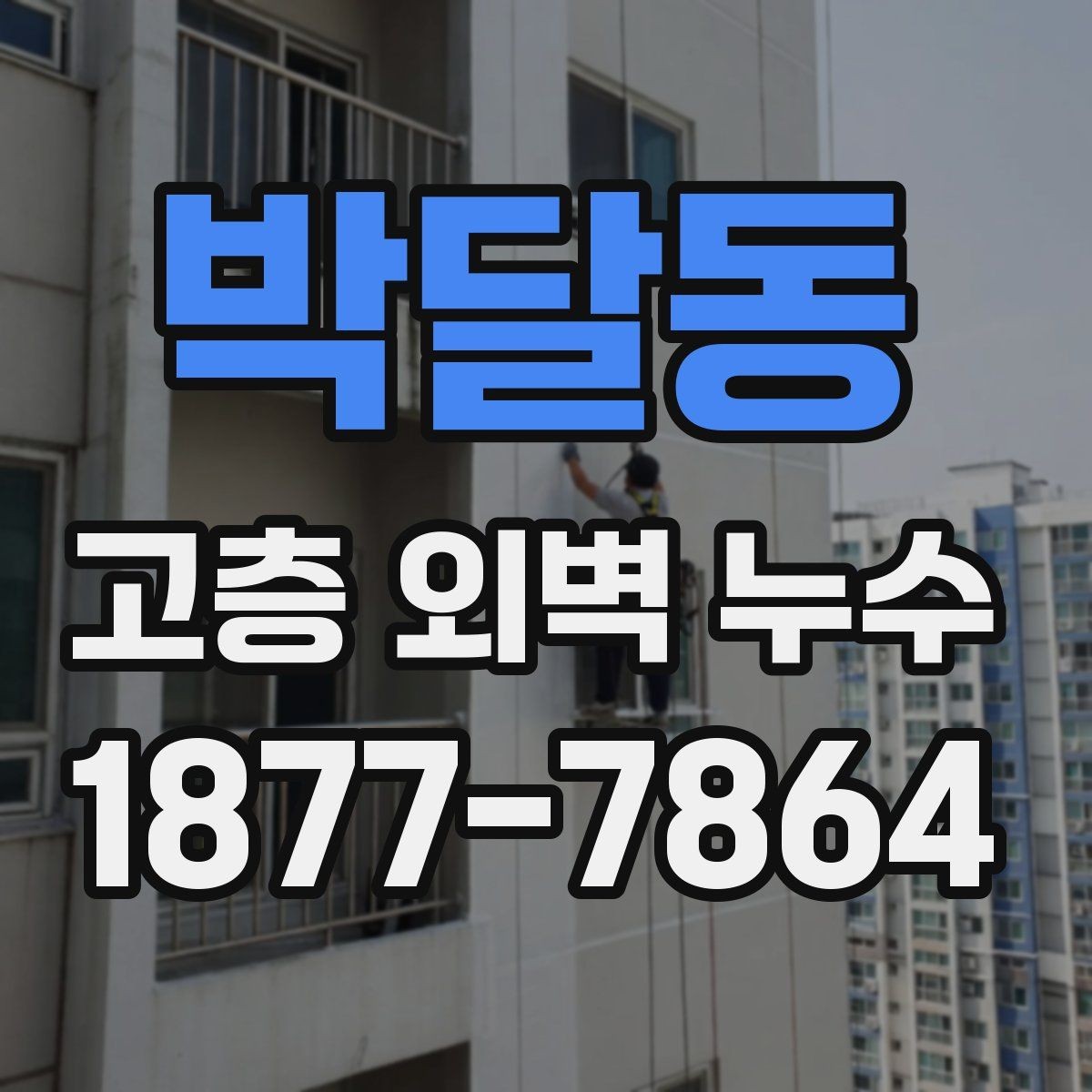 박달동 고층 외벽 누수 점검 후 보고서에서 보는 내용