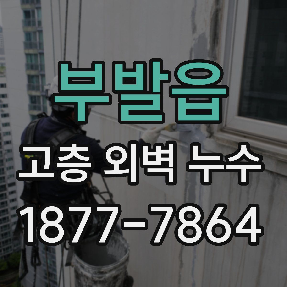 부발읍 고층 외벽 누수