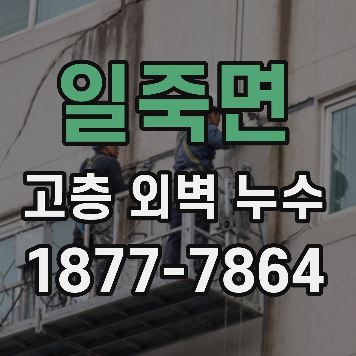 일죽면 고층 외벽 누수