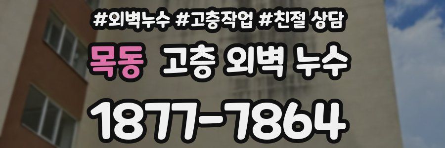 목동 고층 외벽 누수