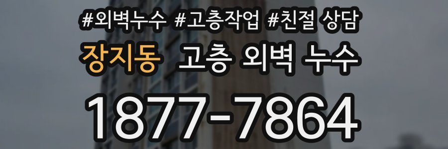 장지동 고층 외벽 누수