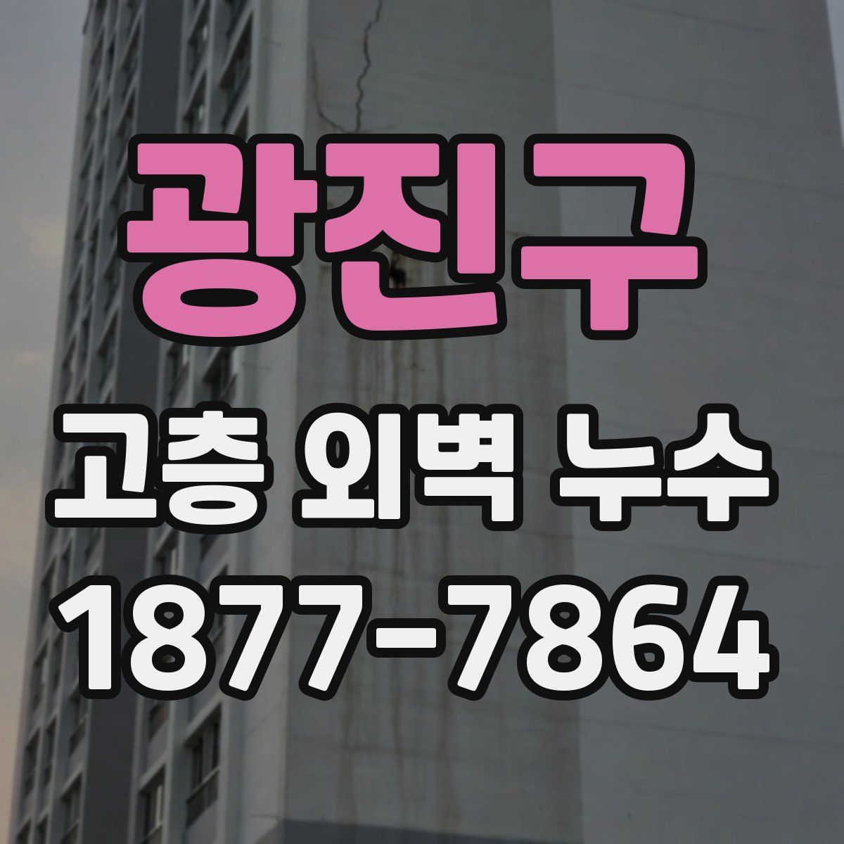 광진구 고층 외벽 누수