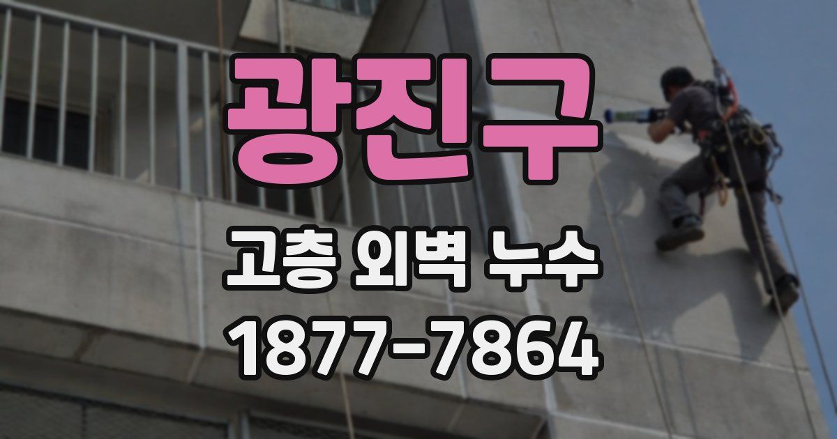 광진구 고층 외벽 누수