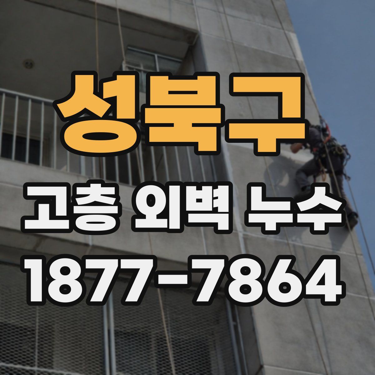 성북구 고층 외벽 누수