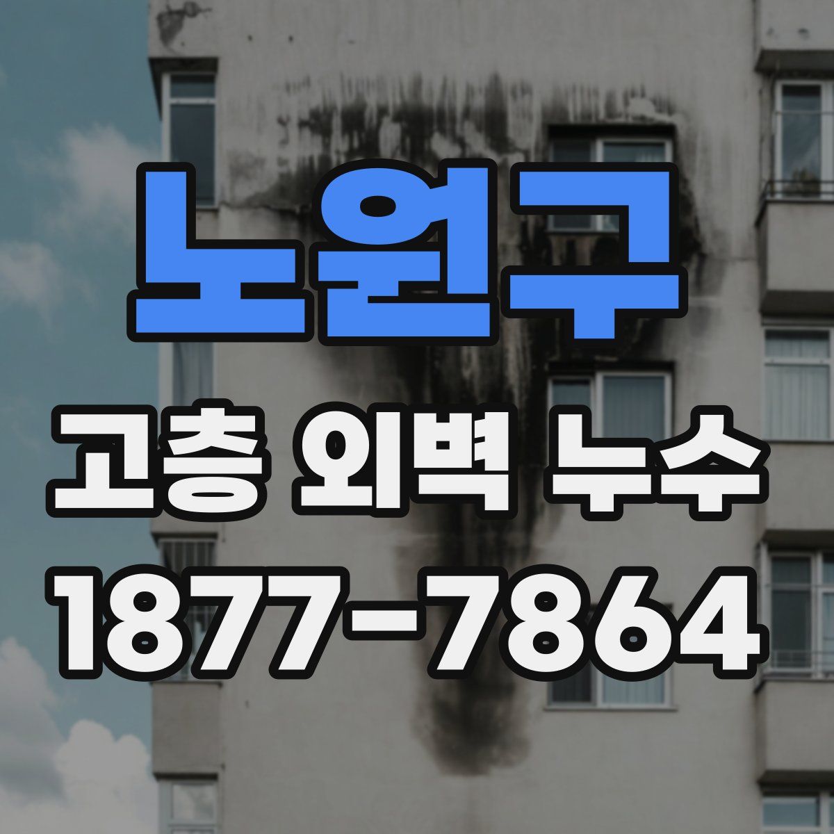 노원구 고층 외벽 누수