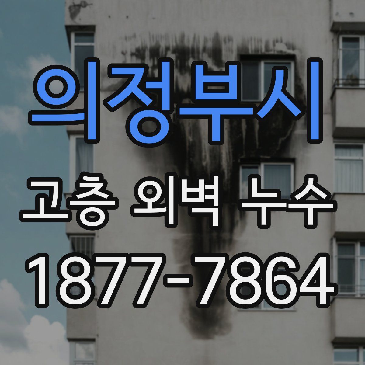 의정부시 고층 외벽 누수