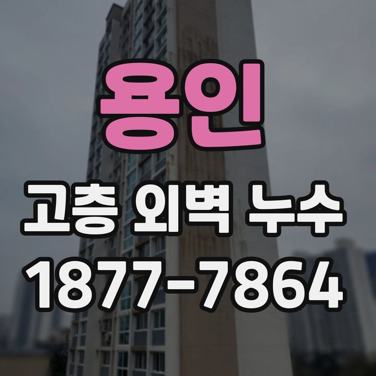 용인 고층 외벽 누수 진단 장비는 어떻게 다를까