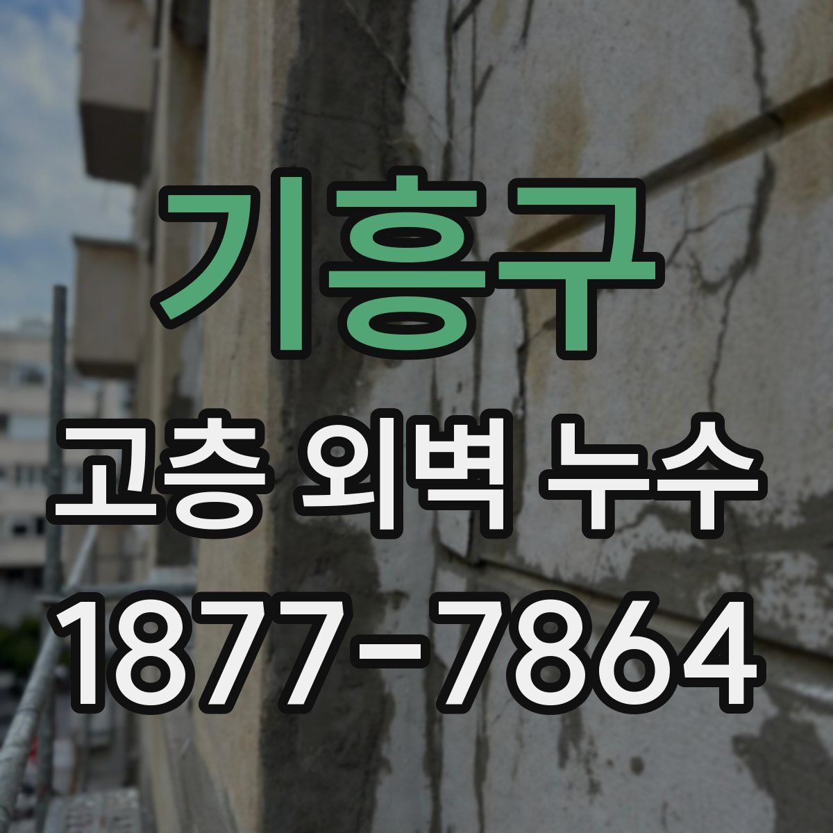 기흥구 고층 외벽 누수