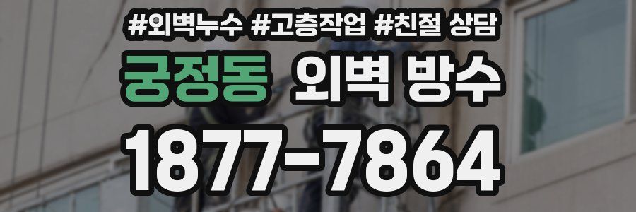 궁정동 외벽 방수