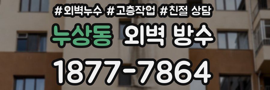 누상동 외벽 방수