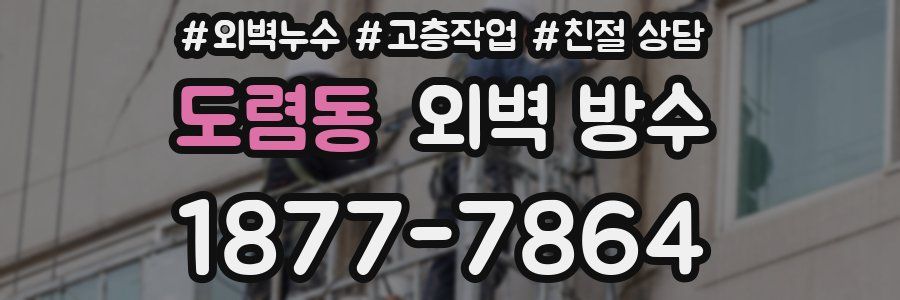 도렴동 외벽 방수