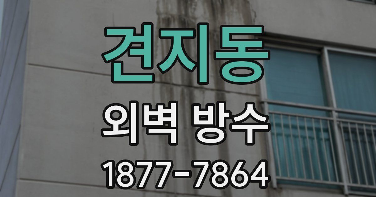 견지동 외벽 방수
