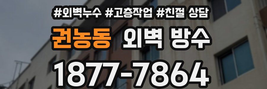 권농동 외벽 방수
