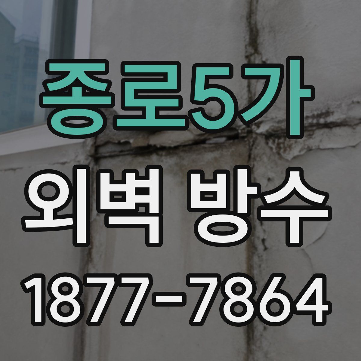 종로5가 외벽 방수